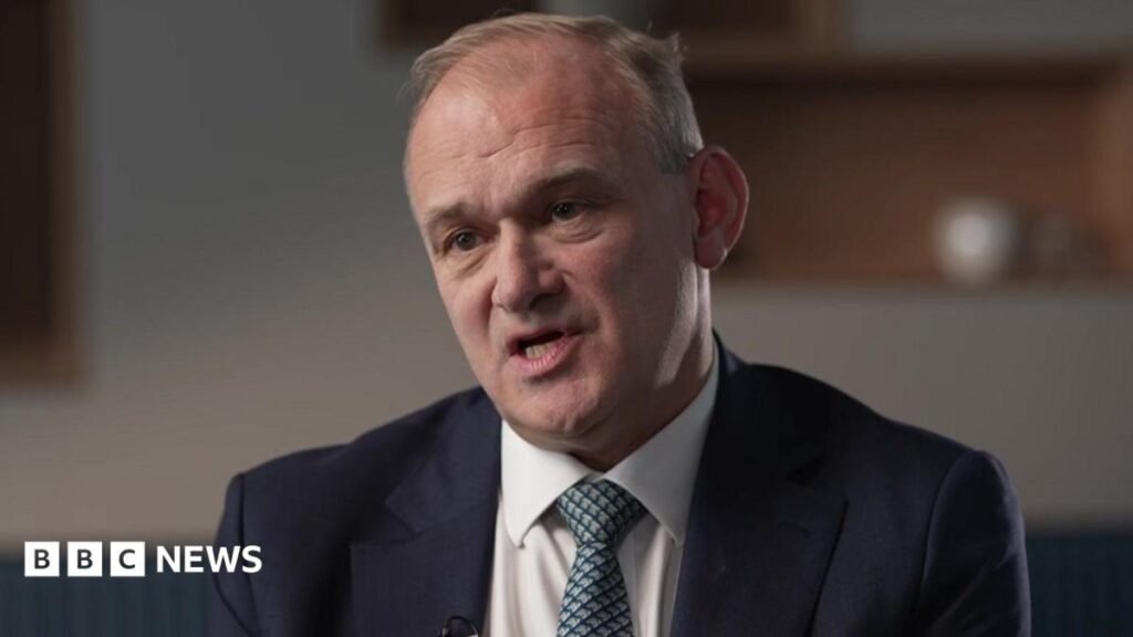Ed Davey calls for immediate 10p cut to fuel duty