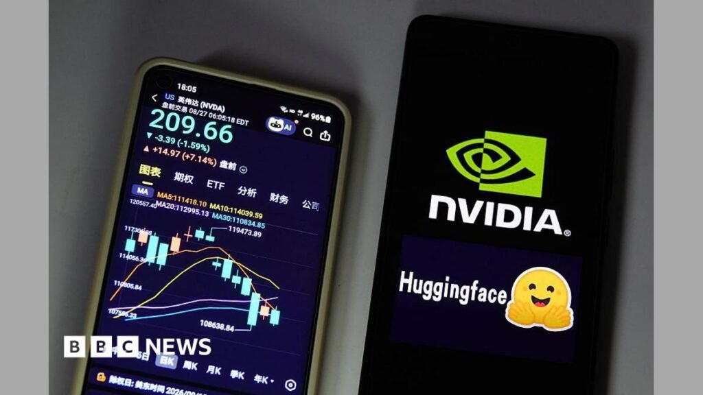 Nvidia strikes .9bn deal to buy AI platform Hugging Face Nvidia strikes .9bn deal to buy AI platform Hugging Face