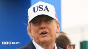 Trump: US president says he will remove all Irish whiskey tariffs as he ends two-day visit
