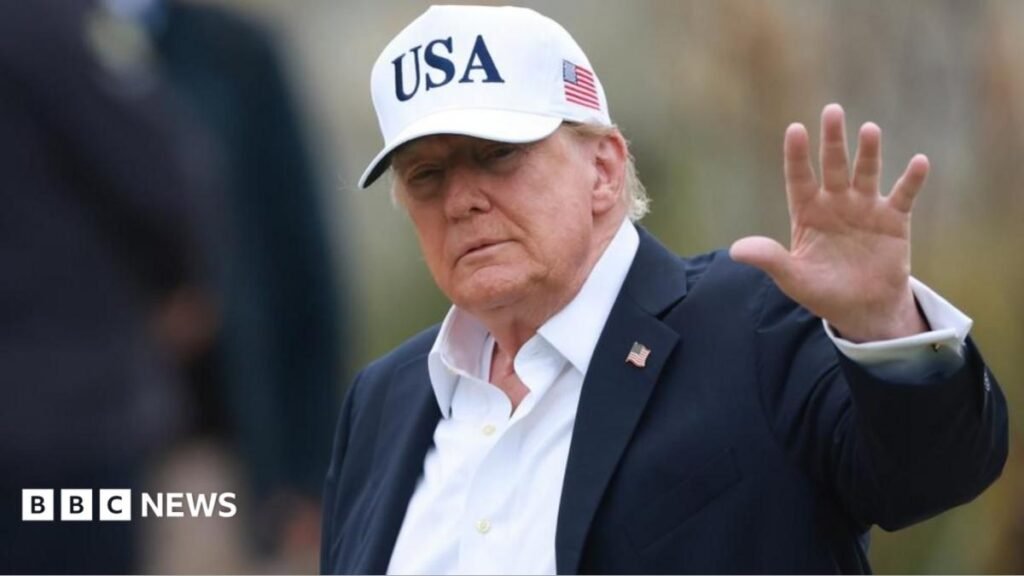 Trump downplays AI risks after dire expert warnings and calls to slow development down Trump downplays AI risks after dire expert warnings and calls to slow development down