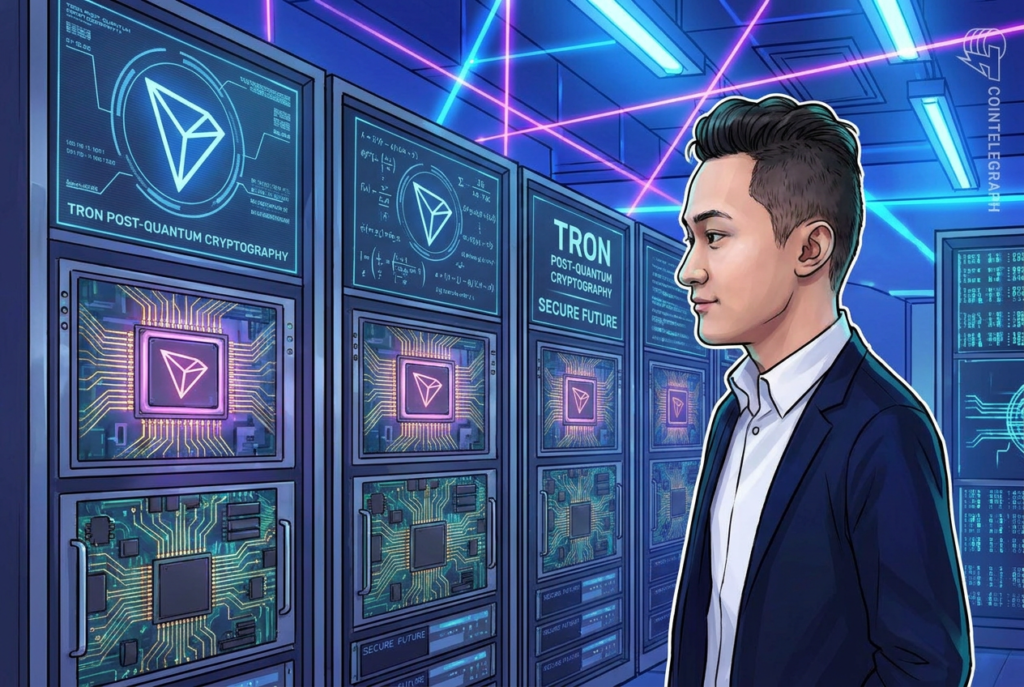 Justin Sun says Tron post-quantum plan on testnet Justin Sun says Tron post-quantum plan on testnet
