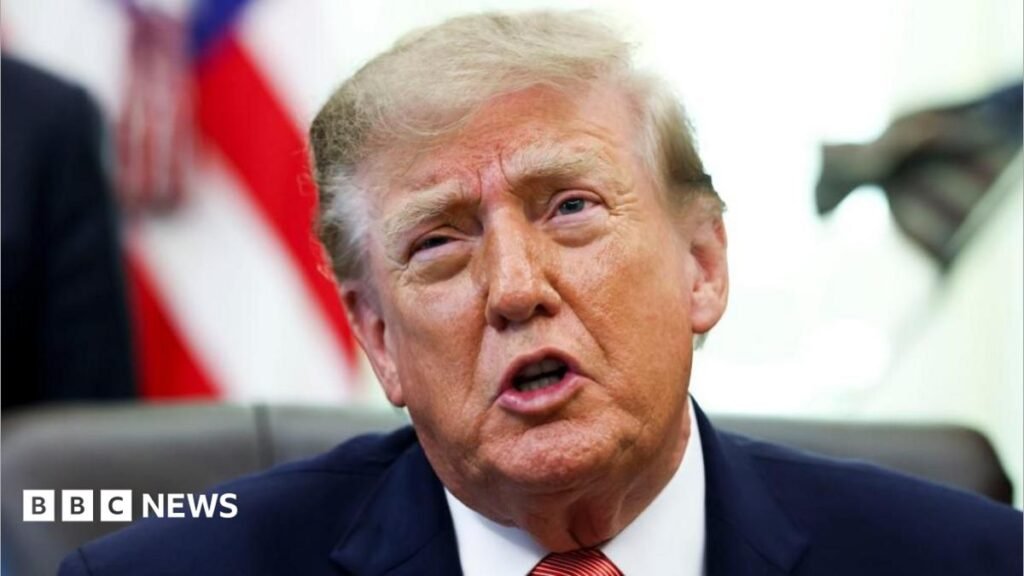 Trump sued over Canadian tariffs in latest legal challenge Trump sued over Canadian tariffs in latest legal challenge