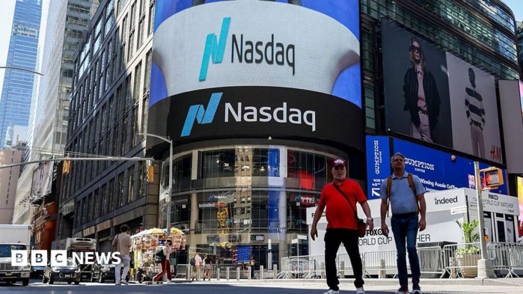 US tech stocks see sharp falls over AI cost concerns US tech stocks see sharp falls over AI cost concerns